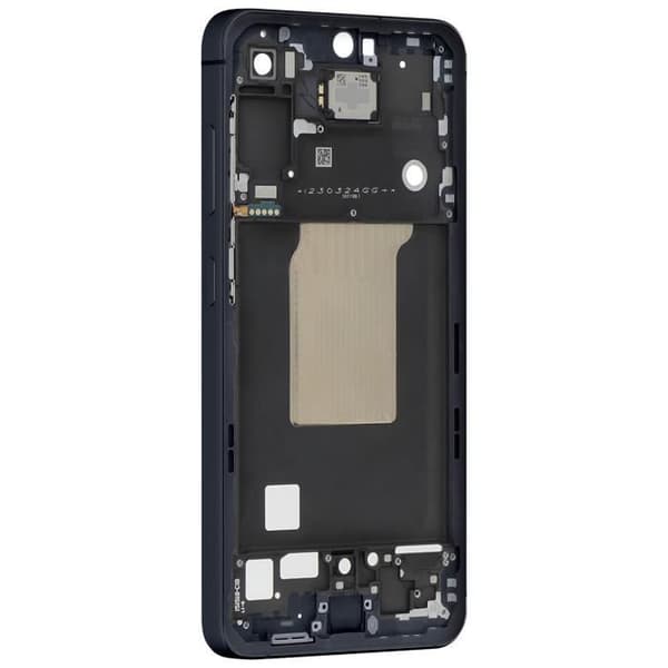 Central Chassi Reservdel för Samsung A55 Original Service Pack Samsung Svart