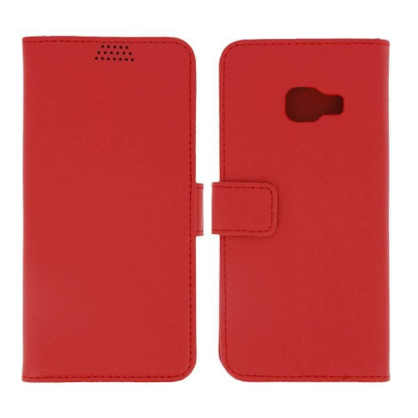 Lompakon läppäkuori Samsung Galaxy A5 2017 -puhelimelle - punainen
