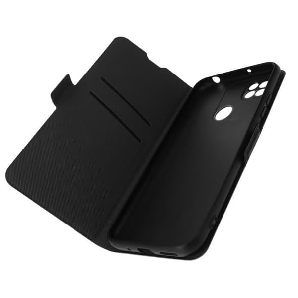 Xiaomi Redmi 10A etui - AVIZAR - Multifunktion Flip Dobbelt magnetisk lås - Sort Svart