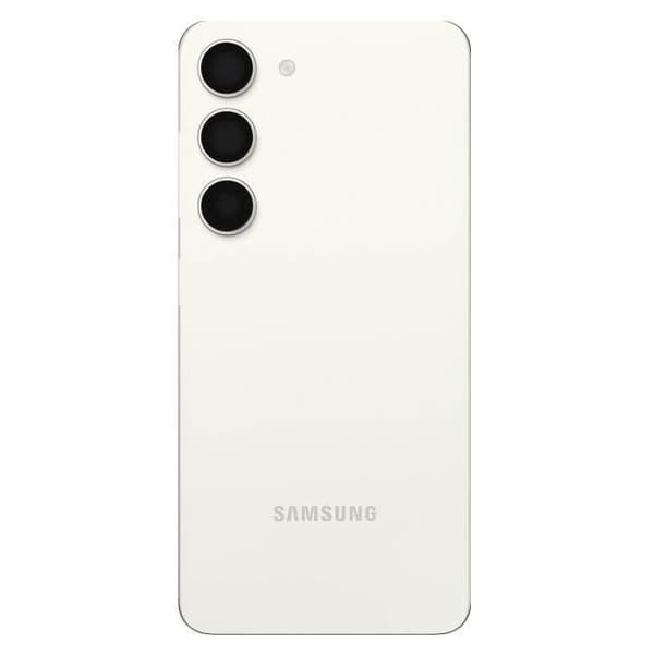 Batteri cache - SAMSUNG - Galaxy S23 - Beige - Original bagside - Forenklet installation beige