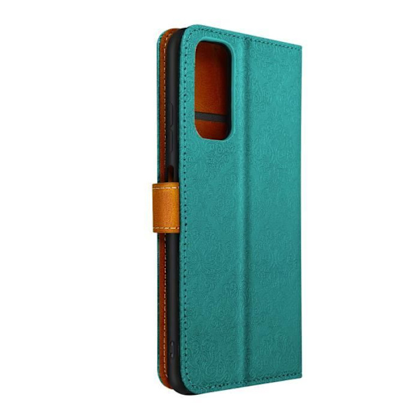 Xiaomi Redmi Note 11 og 11s etui - AVIZAR - Mandala Turkis Video Support Wallet Turkos
