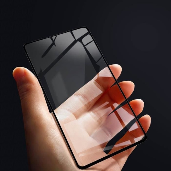 Huawei P smart 2021 hærdet glas Stødsikkert anti-fingeraftryk BigBen Black Contour Svart