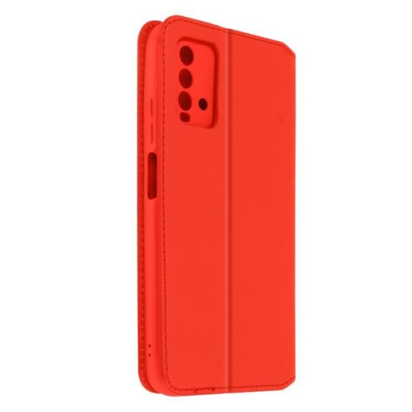 Xiaomi Redmi 9T Case Folio Wallet Stand Funktion Rød