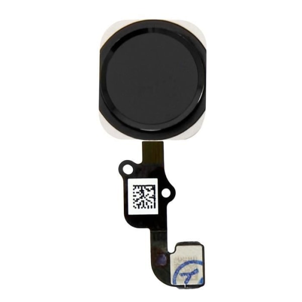 Home Knap Komplett - AVIZAR - iPhone 6S - Sort - Forbindelseskabel - Nem udskiftning Svart