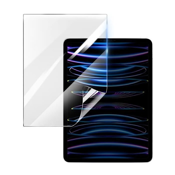 Skärmskydd - 3MK - iPad Pro 11 M2 2022 - Stötsäker Hydrogel - Reptålig - Självregenererande Transparent