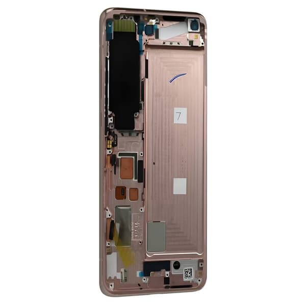 LCD-skärm - Xiaomi - Mi 10 Pro - Touchskärm - Chassi - Vit Vit