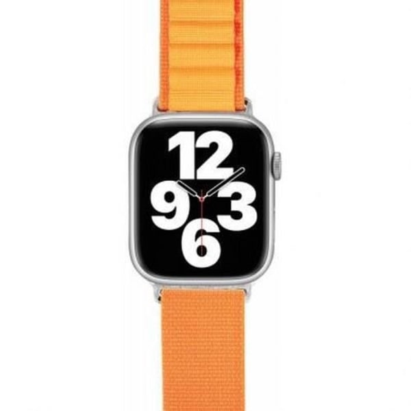 Alpin looparmband - BIGBEN CONNECTED - Apple Watch 42-49mm - Nylon - Orange - Unisex Orange