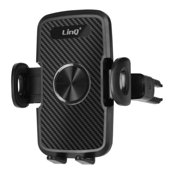 Universal bilholder til smartphone, LinQ - Sort Svart