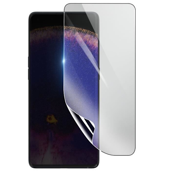 Näytönsuoja - 3MK - Oppo Find X5 - Iskunkestävä Hydrogeeli - Läpinäkyvä - Naarmuuntumaton Transparent