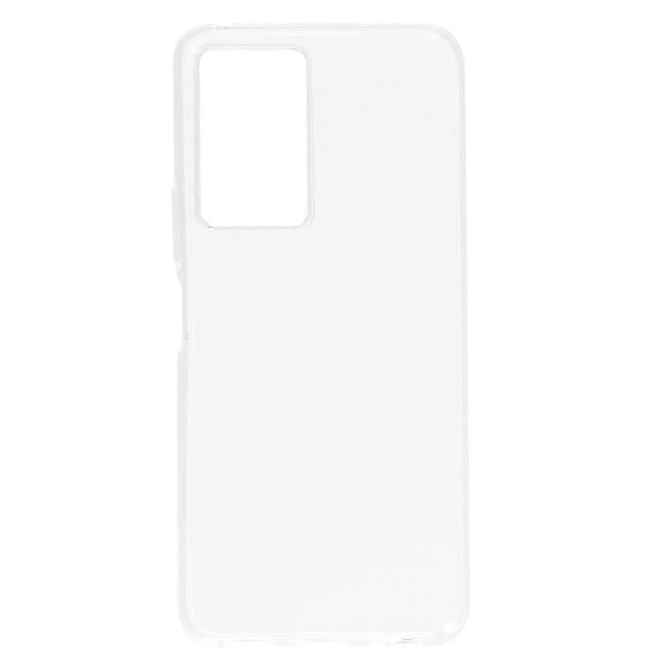 AVIZAR mjukt skyddsfodral för Vivo Y76 5G - Tunt och lätt - Transparent Transparent