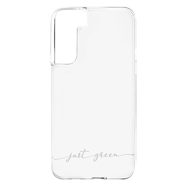 Suojakuori Samsung Galaxy S21:lle - JUST GREEN - Kierrätettävä - Läpinäkyvä transparent