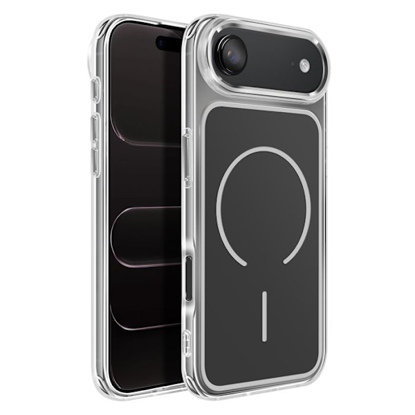 MagSafe-cover til iPhone Air, Bi-materiale Ultra Forstærket Sort Svart
