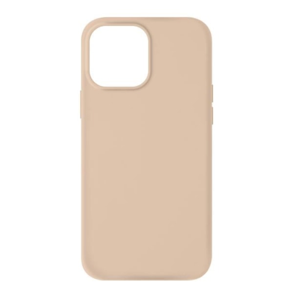 Skyddande skal - AVIZAR - iPhone 13 Pro - Halvstyv silikon - Soft-touch finish - Rosa bisque Bisque rosa
