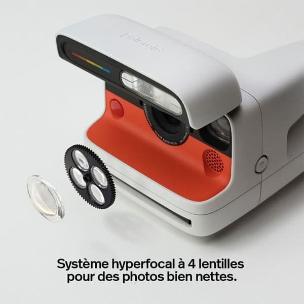 Polaroid Flip Sort Sofortkamera Svart