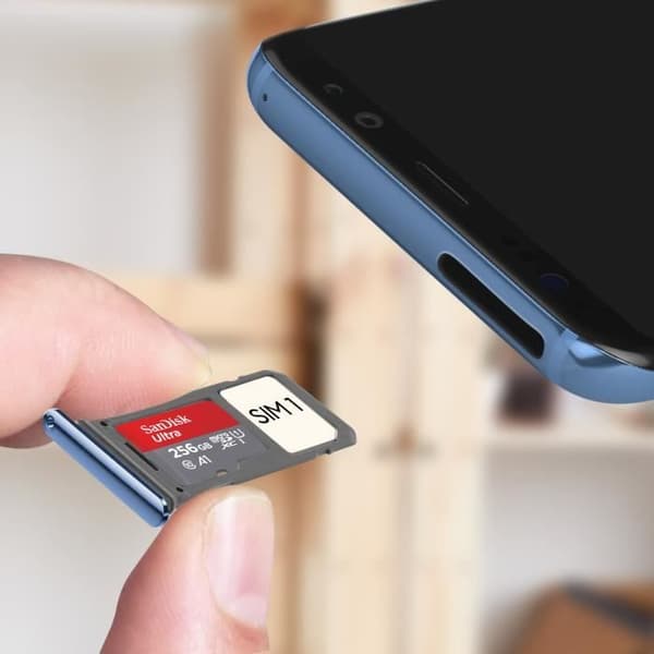 Erstatnings SIM-kortbakke til Samsung Galaxy S8 og S8 Plus Blue Blå
