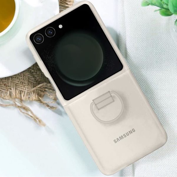 Samsung Ring Case Samsung Galaxy Z Flip 5 Beige