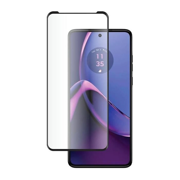 Näytönsuoja Motorola Moto G84:lle 2.5D karkaistu lasi SmartFrame BigBen Connected Transparent -kehyksellä Transparent