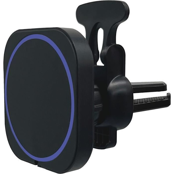2 i 1 MagSafe 15W induktionsoplader med bilholder Air Vent BigBen Connected Black Svart