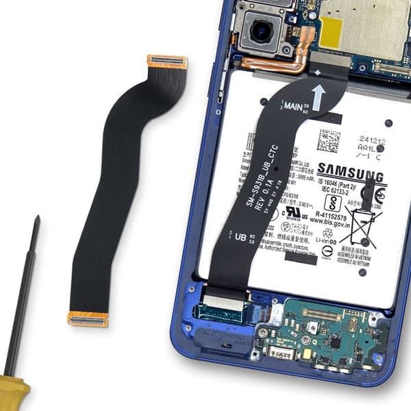 LCD-näyttökuoren Samsung Galaxy S25 musta