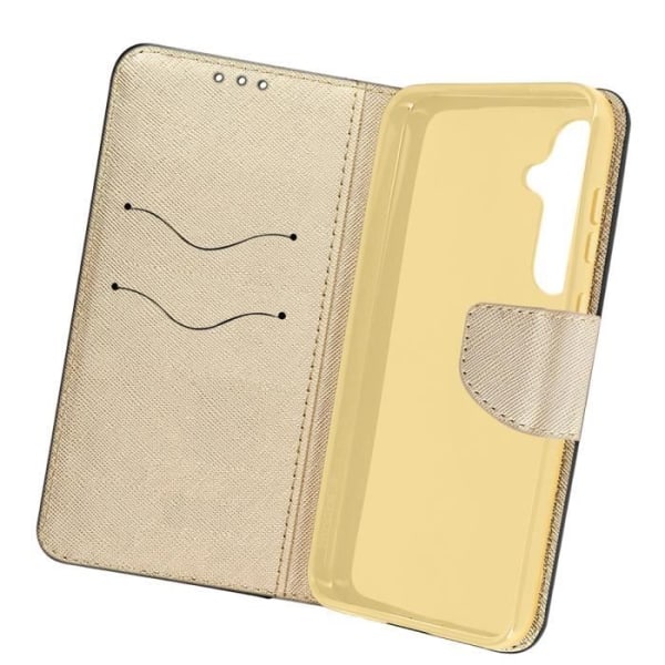 Cover til Samsung Galaxy S24 Plus Flip Wallet Video Support Sort Svart