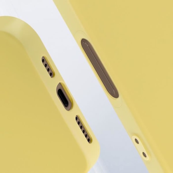 Skal till iPhone 16 Pro - AVIZAR - Gul - Halvstyv - Syntet - Blandad Gul