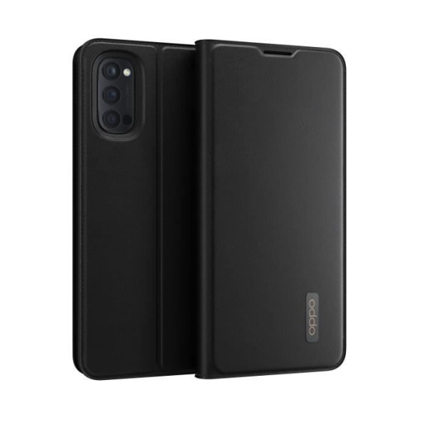 OPPO Flip Case til Reno4 Black