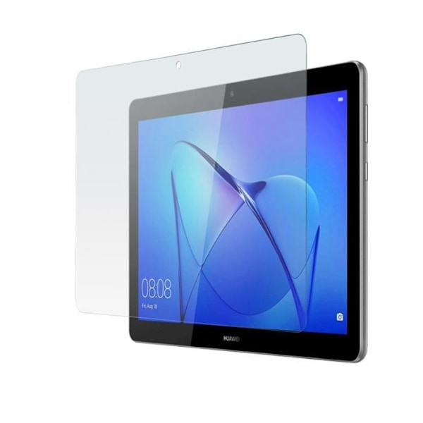 Skärmskyddsfilm - Huawei - MediaPad T3 9.6 - 9H härdat glas - Anti-fingeravtryck - Transparent vit Klar vit
