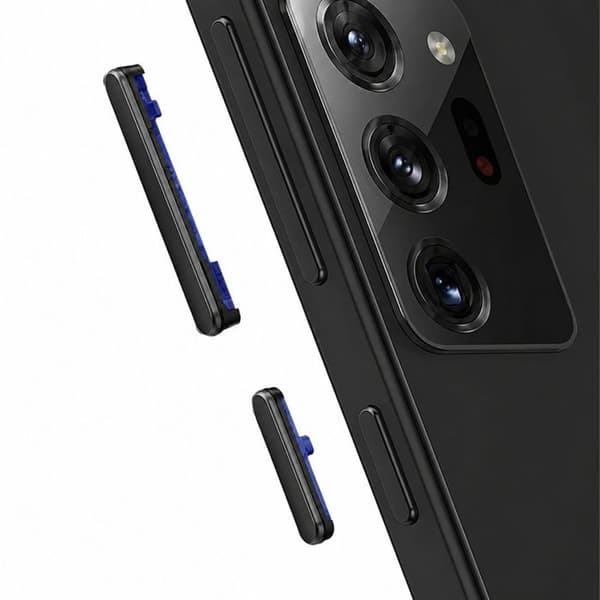 Power- og lydstyrkeknapper til Samsung Galaxy Note 20 / Note 20 Ultra Sort Svart