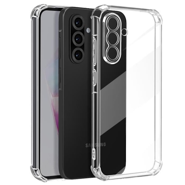 Coque Antichoc för Samsung Galaxy A36 Förstärkta Hörn Mayaxess Transparent Transparent