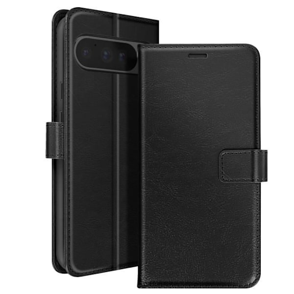 Étui til Google Pixel 9 Pro XL pung med håndledsrem Mayaxess sort Svart