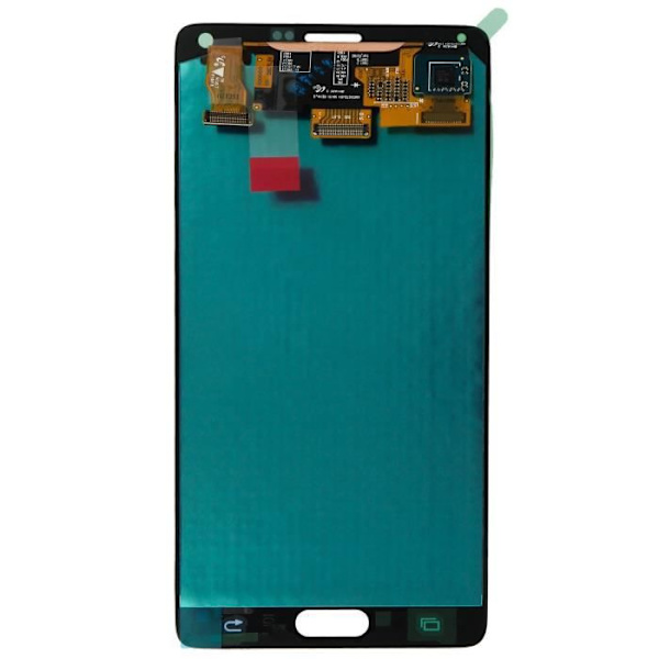 Galaxy Note 4 LCD-skärm Touchglas Komplett skärmblock Original Samsung White