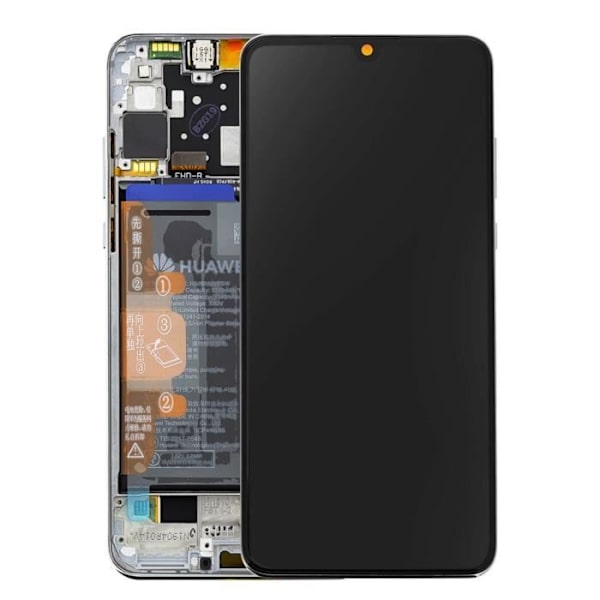 Komplett Block - Huawei - P30 Lite - LCD Touchscreen - 3340 mAh Batteri - Original Vit Vit