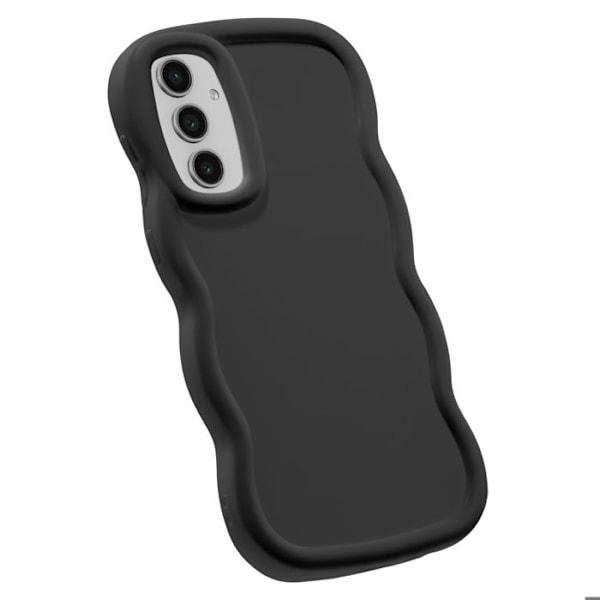 Coque för Samsung Galaxy S24 FE Silikon Chockresistente serien Candy Svart Svart