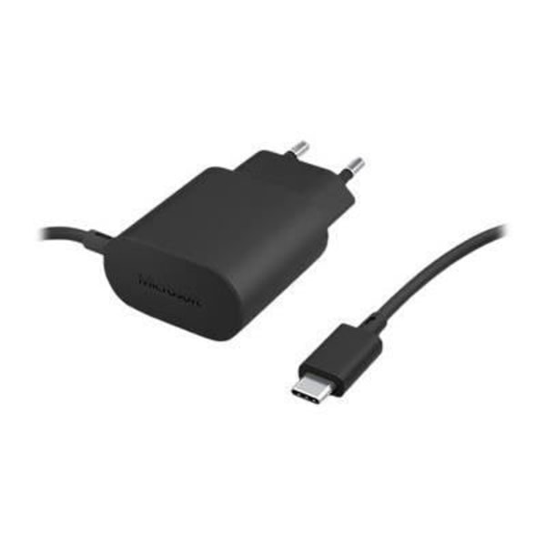 SNABB USB TYP C REELADDARE SVART ORIGINAL MICROSOFT AC100 Svart