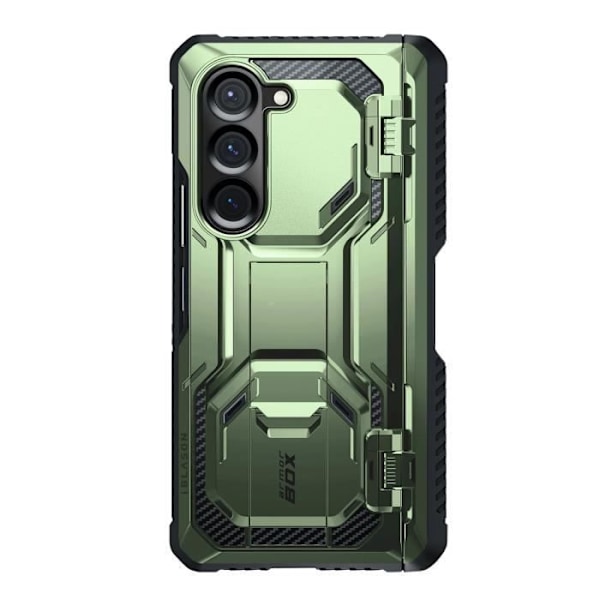 Carbon Case för Samsung Z Fold 6 Full Protection Shockproof I-Blason Dark Green Grön