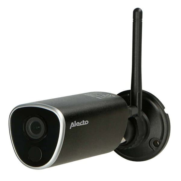 Alecto DVC216IP - Ulko-Wi-Fi-kamera - Musta Svart