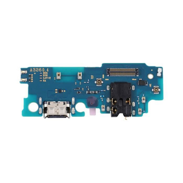 Samsung Galaxy A32 5G opladningsstik USB-C stik med 3,5 mm stik sort