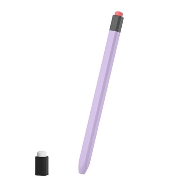 Etui til Apple Pencil 1 - Silikonebeskyttelse Avizar Lavendel