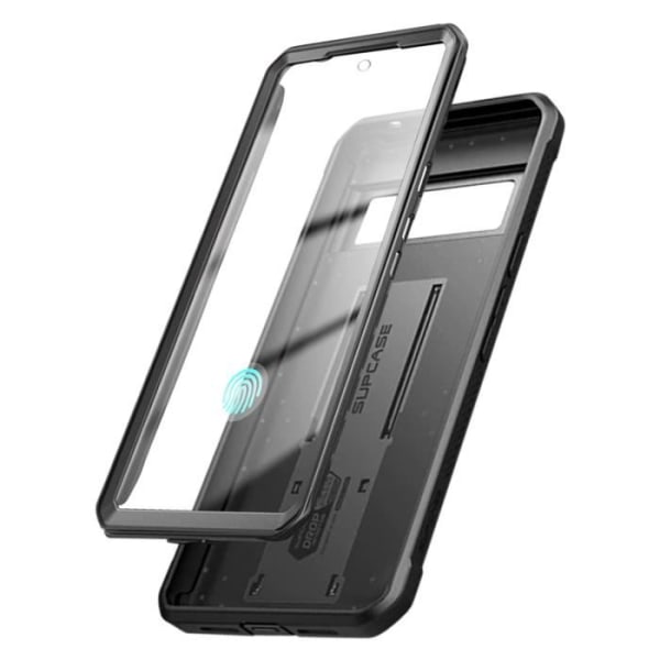 Helkroppsfodral för Google Pixel 8 Pro Stötsäker med Kickstand Supcase Svart Svart
