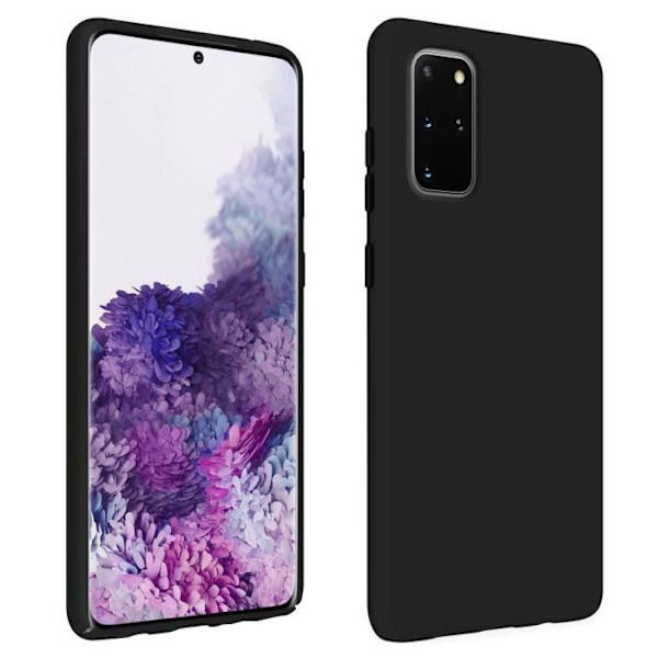 Fodral - Samsung - Galaxy S20 Plus - Semihård - Soft Touch - Kompatibel med QI Svart