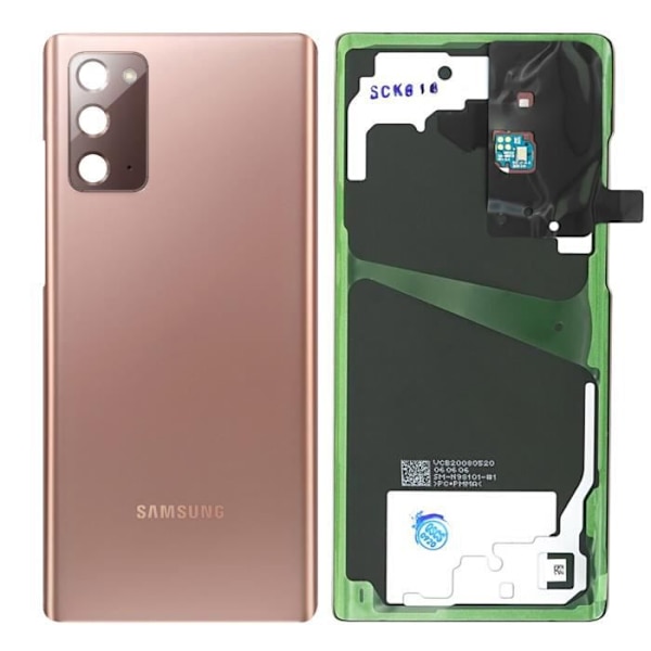 Cache Batteri - Samsung - Galaxy Note 20 - Bronze Mystique - Rosa - Original Bronsmystik