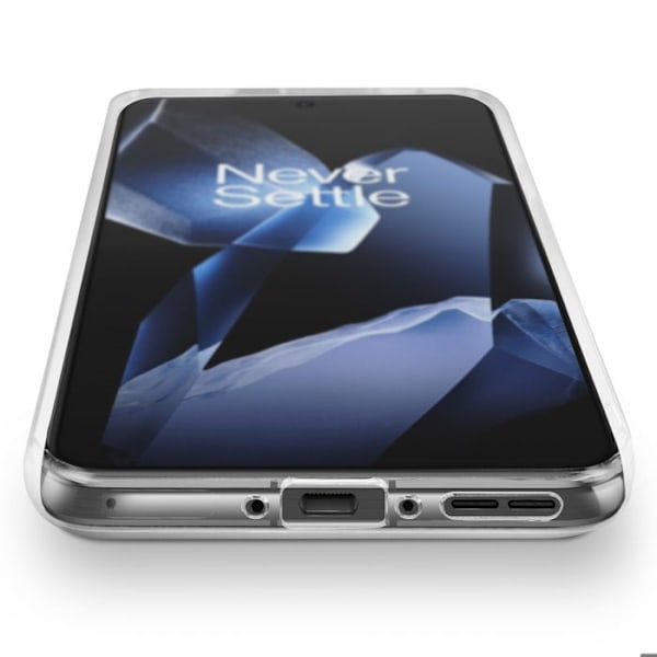 Coque - OnePlus 13 - Flexibelt silikon - Transparent - Stötsäker Vit