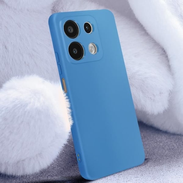 AVIZAR Hard Case Xiaomi Redmi Note 13 4G:lle - Sininen - Iskunkestävä ja naarmuuntumaton - Mattapintainen Blå