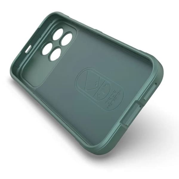 Cover til Poco F8 Pro 5G med 3D Relief og Antiskrid Greb Grøn Grön