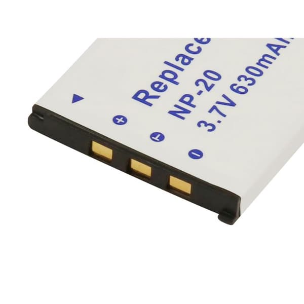 Batteri Kamera Casio NP-20 Li-ion 3.7V 630mAh 2.3Wh Vit