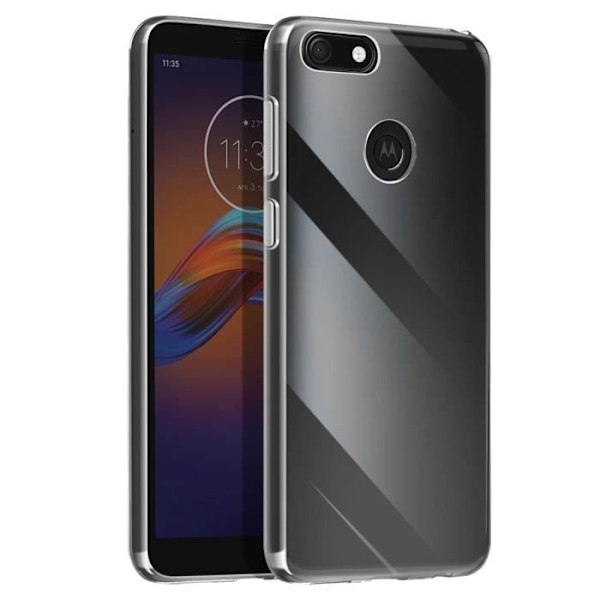 Coque til Motorola Moto E6 Play Silikone Blød Design Tynd Let Transparent Transparent