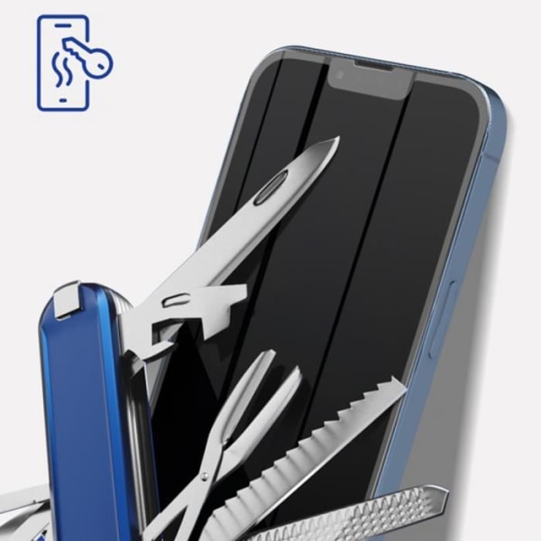 Itsekorjautuva iPhone 13 ja 13 Pro -kalvo 3mk SilverProtection+ läpinäkyvä valkoinen