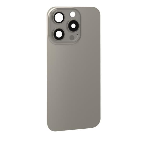 Komplett bakruta för iPhone 15 Pro - AVIZAR - Grå - Inbyggd MagSafe Grå