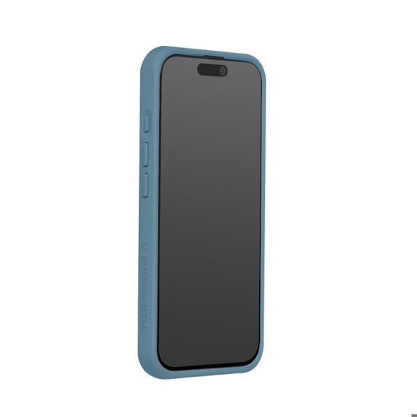 MagSafe-cover til iPhone 16 Plus, blød, stødabsorberende, SolidX-serie, Rhinoshield, blå Blå