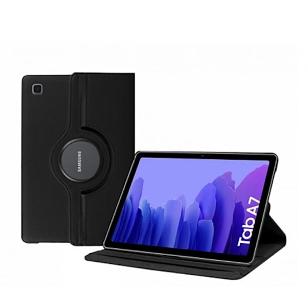 360° Rotationset med Stander til Galaxy Tab A7 10.4" Ultra Solid Partel Sort Svart